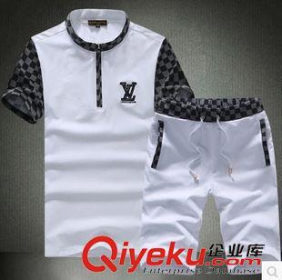 4.1夏裝上新 2015高端純色男士短袖T恤套裝，廠家直銷引爆批發(fā)代理市場